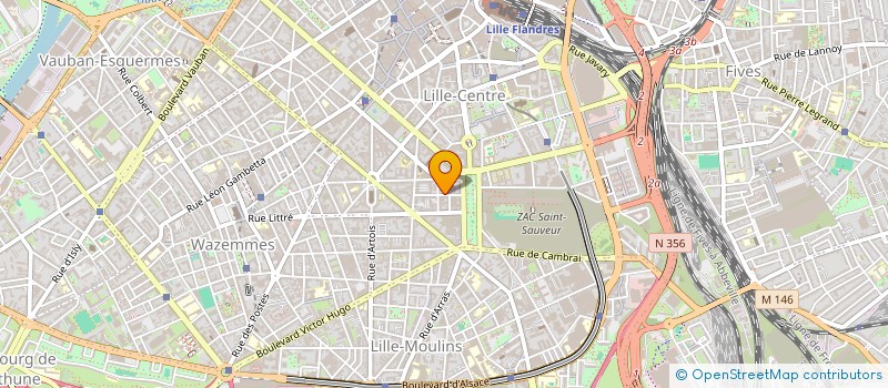 localisation de l'entreprise MONSIEUR RASSOUL AFSHARTCHI à LILLE
