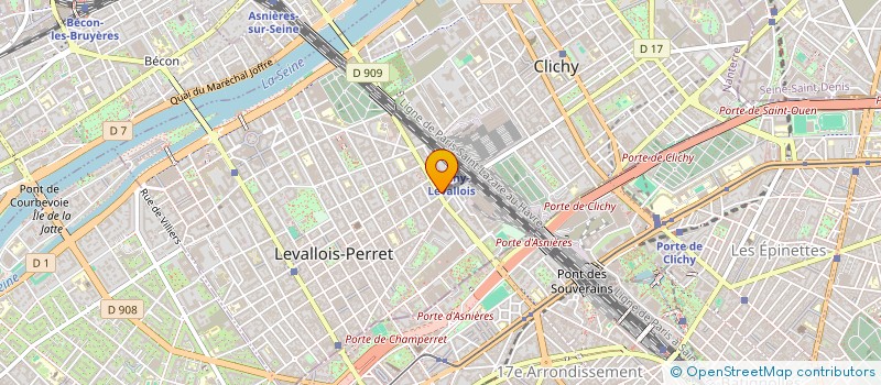 localisation de l'entreprise MONSIEUR RASUL GHULAM à LEVALLOIS-PERRET