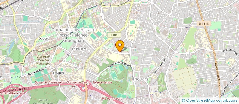 localisation de l'entreprise MONSIEUR RASUL SOLTAKHANOV  TALENCE