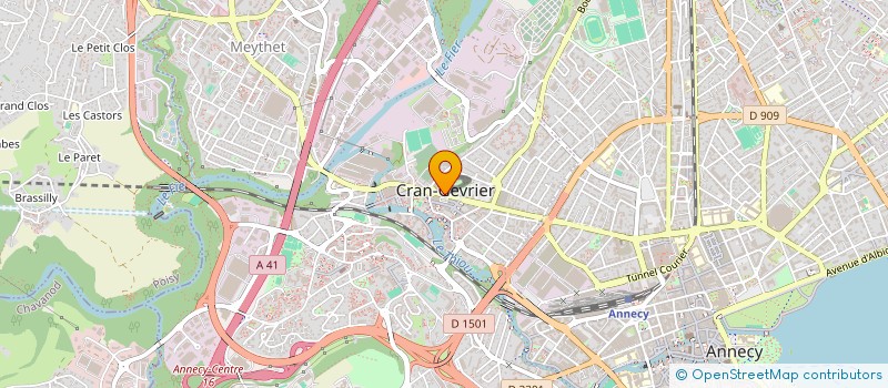 localisation de l'entreprise MONSIEUR RASUL SULTAN KHIL  ANNECY