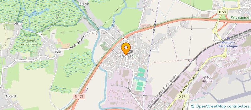 localisation de l'entreprise MONSIEUR RASY ROBBA  TRIGNAC