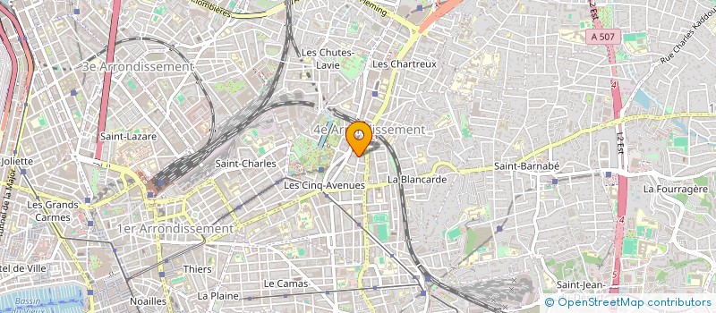 localisation de l'entreprise MONSIEUR RATIB BOUKMICHE à MARSEILLE