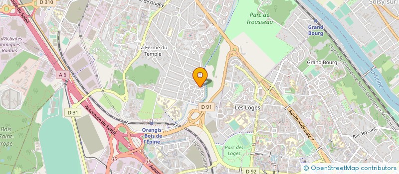 localisation de l'entreprise MONSIEUR RATIB MOURADI à RIS-ORANGIS