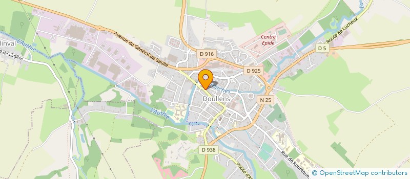 localisation de l'entreprise MONSIEUR RATKO DRASKOVIC à DOULLENS