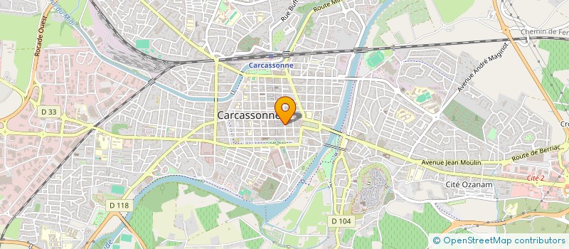 localisation de l'entreprise MONSIEUR RATKO MILANOVIC à CARCASSONNE