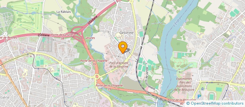 localisation de l'entreprise MONSIEUR RATSIMISANDY RAHAROLAHY à LA CHAPELLE-SUR-ERDRE