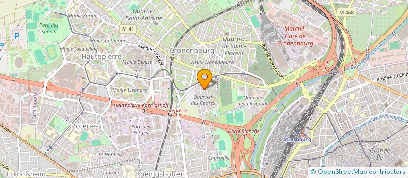 localisation de l'entreprise MONSIEUR RAUF TIMURI  STRASBOURG