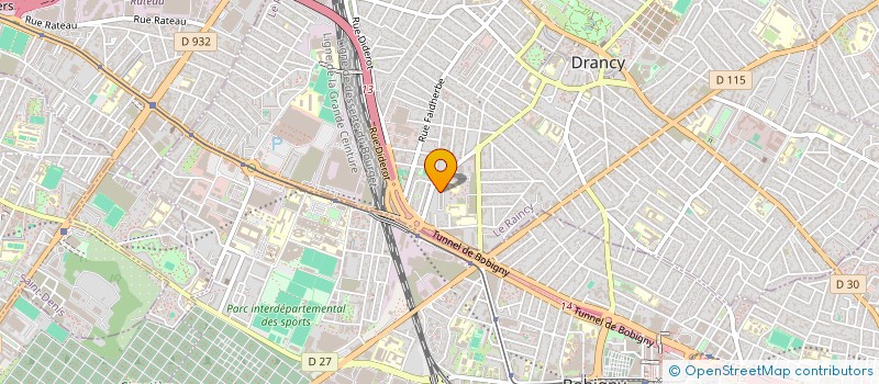 localisation de l'entreprise MONSIEUR RAUGY LUWAWU à DRANCY