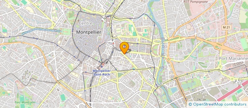 localisation de l'entreprise MONSIEUR RAUL CANCIO à MONTPELLIER
