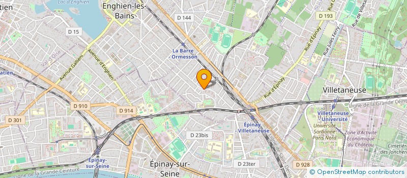 localisation de l'entreprise MONSIEUR RAUL-CORNELIU POPESCU  DEUIL-LA-BARRE