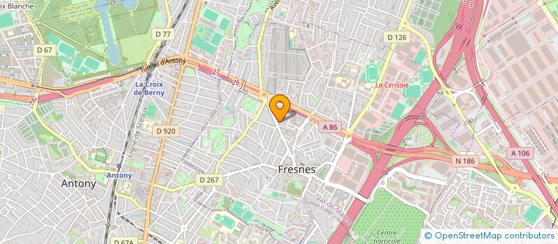 localisation de l'entreprise MONSIEUR RAUL DIAZ GONZALEZ à FRESNES