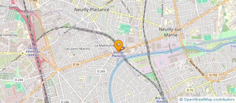 localisation de l'entreprise MONSIEUR RAUL DOS SANTOS ROCHA à NEUILLY-PLAISANCE