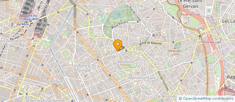 localisation de l'entreprise MONSIEUR RAUL FRANCESCHI  PARIS