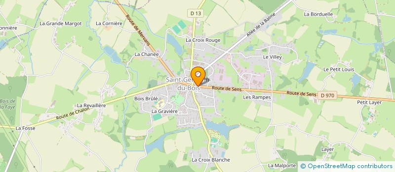 localisation de l'entreprise MONSIEUR RAUL HERNANDEZ GARCIA à SAINT-GERMAIN-DU-BOIS