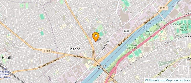 localisation de l'entreprise MONSIEUR RAUL KOVACS à BEZONS