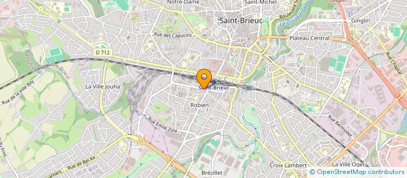 localisation de l'entreprise MONSIEUR RAUL MARC à SAINT-BRIEUC