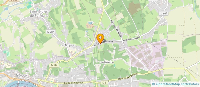 localisation de l'entreprise MONSIEUR RAUL MARTINS DE CARVALHO à SAINTE-EUPHEMIE