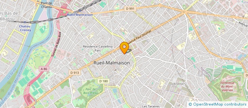 localisation de l'entreprise MONSIEUR RAUL POP à RUEIL-MALMAISON