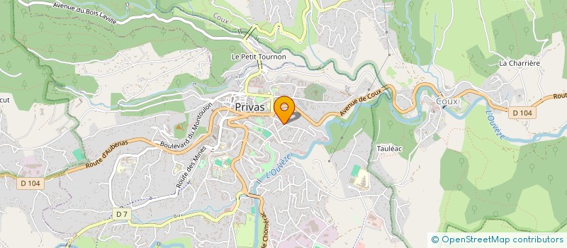 localisation de l'entreprise MONSIEUR RAUL PURCIC à PRIVAS