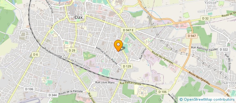 localisation de l'entreprise MONSIEUR RAUL SOARES CARDOSO à DAX