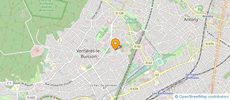 localisation de l'entreprise MONSIEUR RAUL STRANGO à VERRIERES-LE-BUISSON