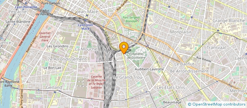 localisation de l'entreprise MONSIEUR RAUL VALENZUELA à LYON