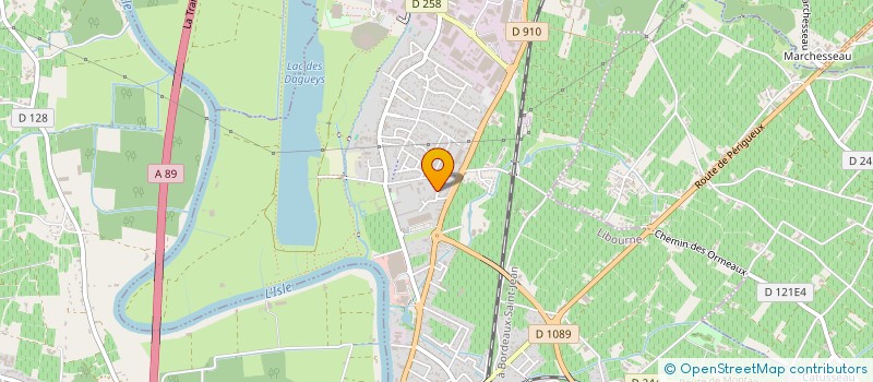 localisation de l'entreprise MONSIEUR RAUL YUSTE GIMENO  LIBOURNE