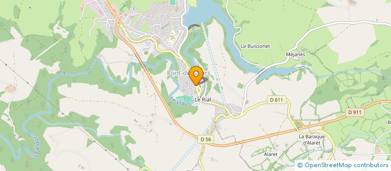 localisation de l'entreprise MONSIEUR RAUL ZURIAC  VEZINS-DE-LEVEZOU