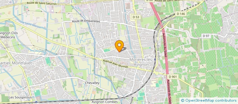 localisation de l'entreprise MONSIEUR RAULE AFONSO  MORIERES-LES-AVIGNON