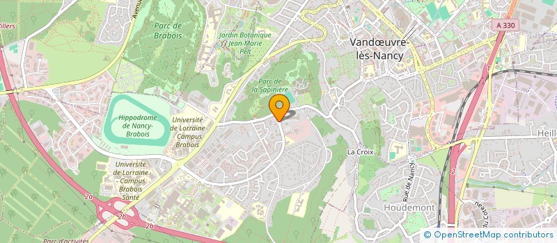 localisation de l'entreprise MONSIEUR RAULT GAUTHIER  VANDUVRE-LES-NANCY