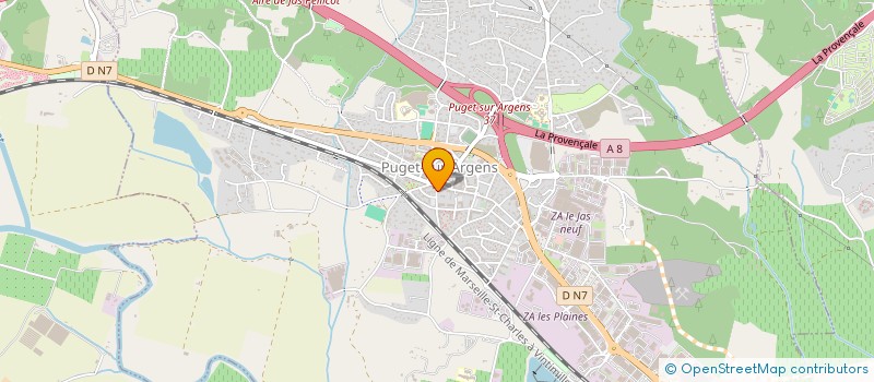 localisation de l'entreprise MONSIEUR RAURII FIRUU  PUGET-SUR-ARGENS