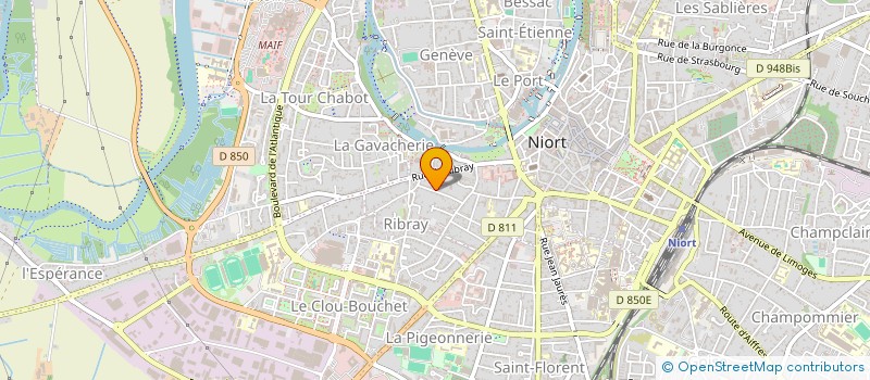localisation de l'entreprise MONSIEUR RAVAELLO SANA à NIORT