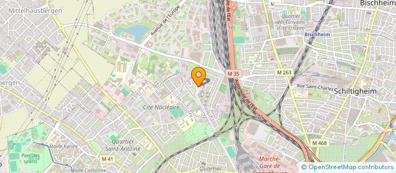 localisation de l'entreprise MONSIEUR RAVAN BAGHIROV  STRASBOURG