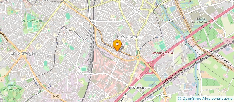 localisation de l'entreprise MONSIEUR RAVI GUNGARAM à MONTPELLIER