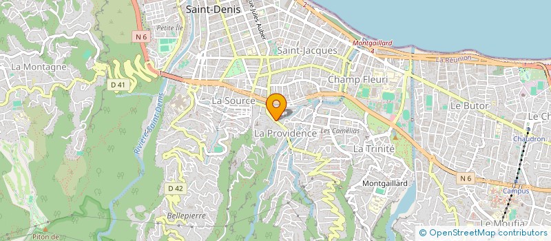 localisation de l'entreprise MONSIEUR RAVI PEIRIS à SAINT-DENIS