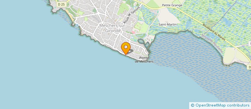 localisation de l'entreprise MONSIEUR RAVI RUBIGNY  MESCHERS-SUR-GIRONDE