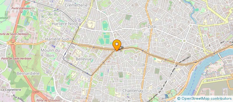 localisation de l'entreprise MONSIEUR RAVIKUMAR DELALANDE  NANTES