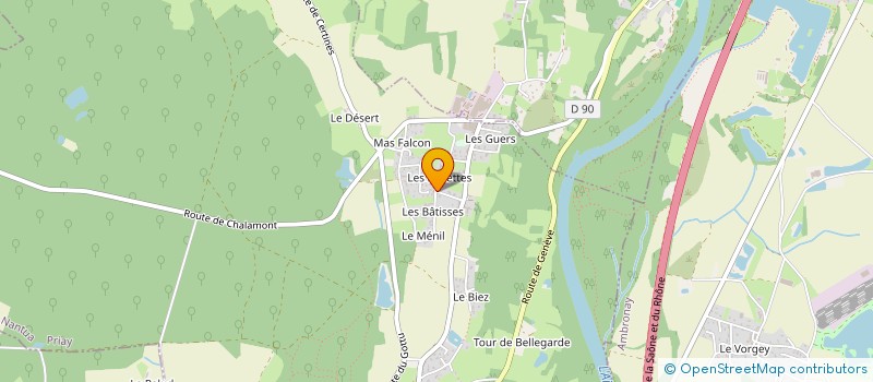 localisation de l'entreprise MONSIEUR RAVIN BRAON à PRIAY