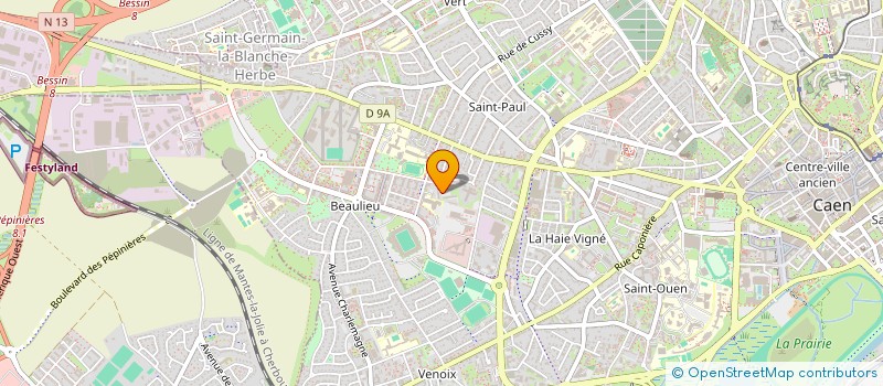 localisation de l'entreprise MONSIEUR RAVINDER SINGH à CAEN