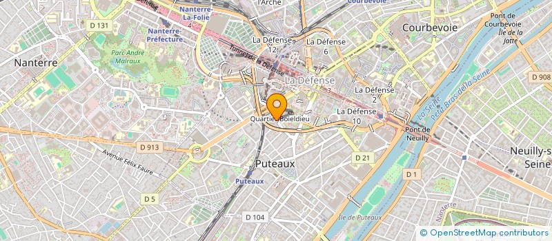 localisation de l'entreprise MONSIEUR RAVINDRA SINGH à PUTEAUX