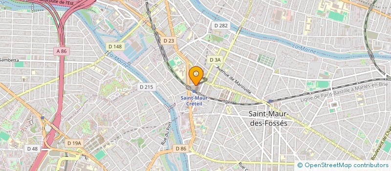 localisation de l'entreprise MONSIEUR RAVINDRA SINGH  SAINT-MAUR-DES-FOSSES