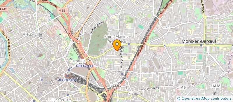 localisation de l'entreprise MONSIEUR RAWAN EL GHARIB à LILLE