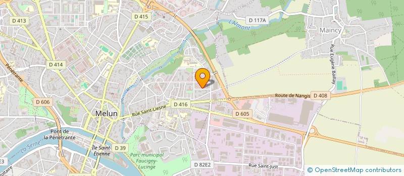 localisation de l'entreprise MONSIEUR RAWLINGS HOUNKPEVI  MELUN