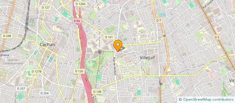 localisation de l'entreprise MONSIEUR RAY BACOUL  VILLEJUIF