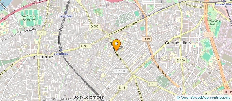 localisation de l'entreprise MONSIEUR RAYAN ABDERREHIM  ASNIERES-SUR-SEINE