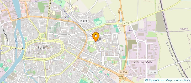 localisation de l'entreprise MONSIEUR RAYAN ADAM  SENS