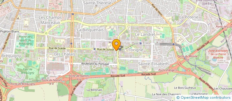 localisation de l'entreprise MONSIEUR RAYAN AISSANI à RENNES