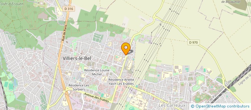 localisation de l'entreprise MONSIEUR RAYAN AISSAOUI  VILLIERS-LE-BEL