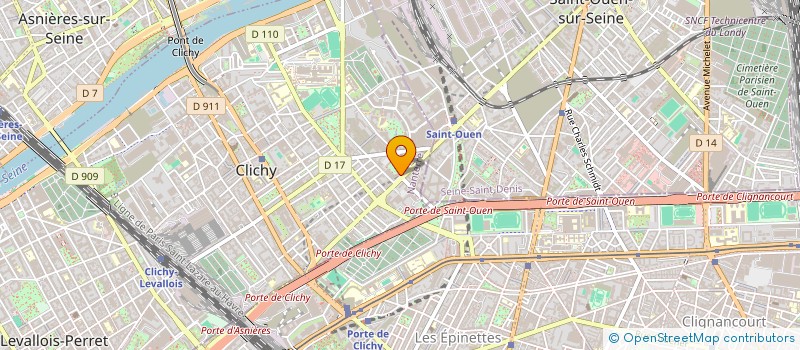 localisation de l'entreprise MONSIEUR RAYAN AMAZZOUGH à CLICHY