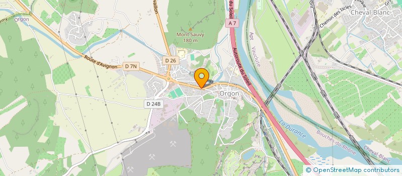 localisation de l'entreprise MONSIEUR RAYAN AMMOUR  ORGON